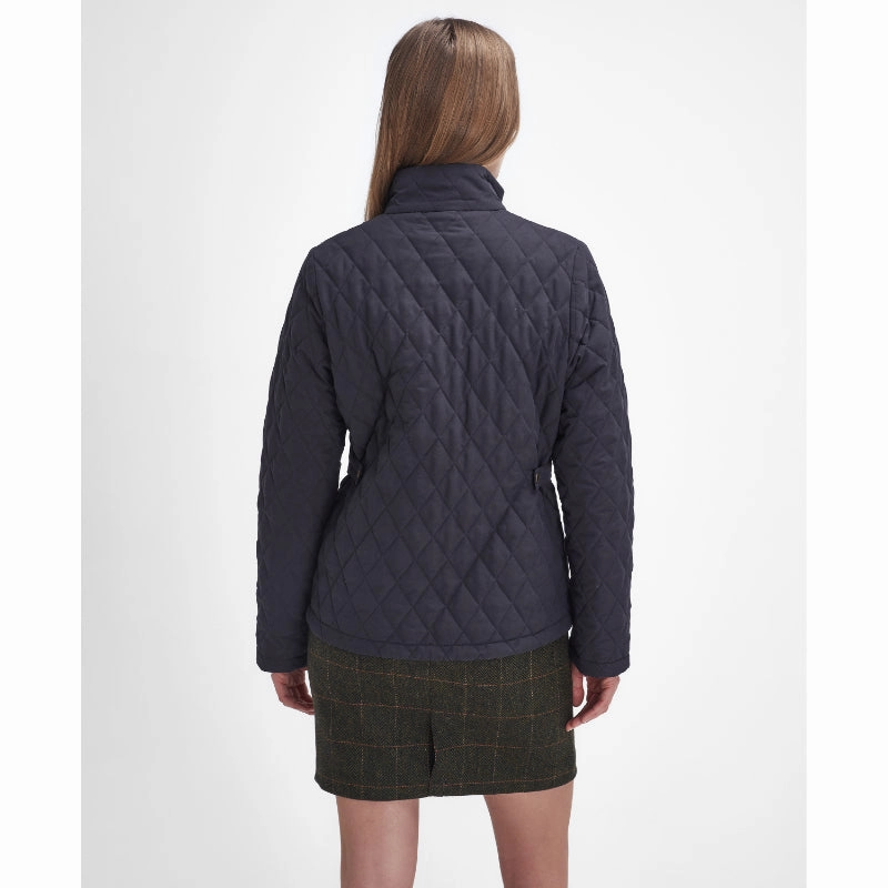 Big Savings Event Trending Now Discount Barbour Country Winter Shoveler Quilted Ladies Jacket - Navy/Classic
