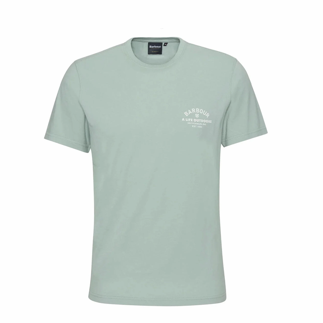 Barbour Cranmer Logo T-Shirt Pale Apple Hot Savings Alert Hot Item Clearance