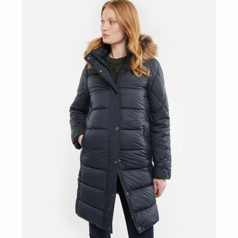 Gift Ideas Galore Barbour Daffodil Ladies Quilted Jacket - Dark Navy