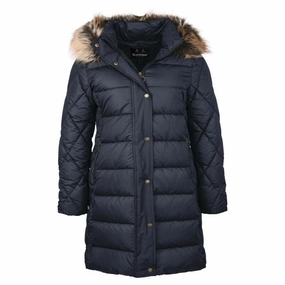 Barbour Daffodil Ladies Quilted Jacket - Dark Navy Limited Stock Hot Deal Save More Now