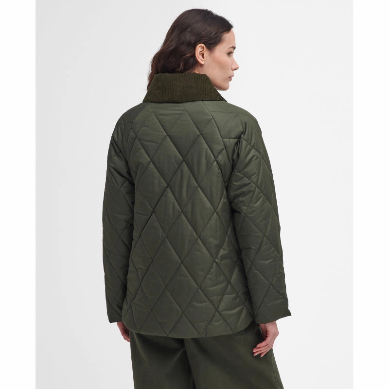 Barbour Dalroy Quilt Ladies Jacket - Olive/Ancient Big Savings Event Dont Miss This Deal