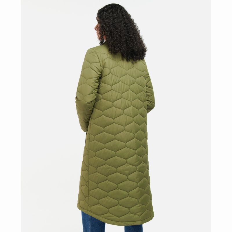 GiftWorthy Sale Barbour Daria Ladies Quilt Jacket - Olive Tree