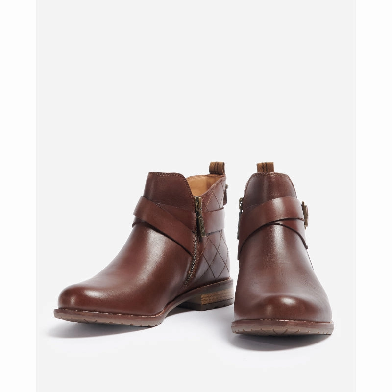 Shop Now Save Shop Today Save Barbour Darlene Leather Ladies Boot - Brown