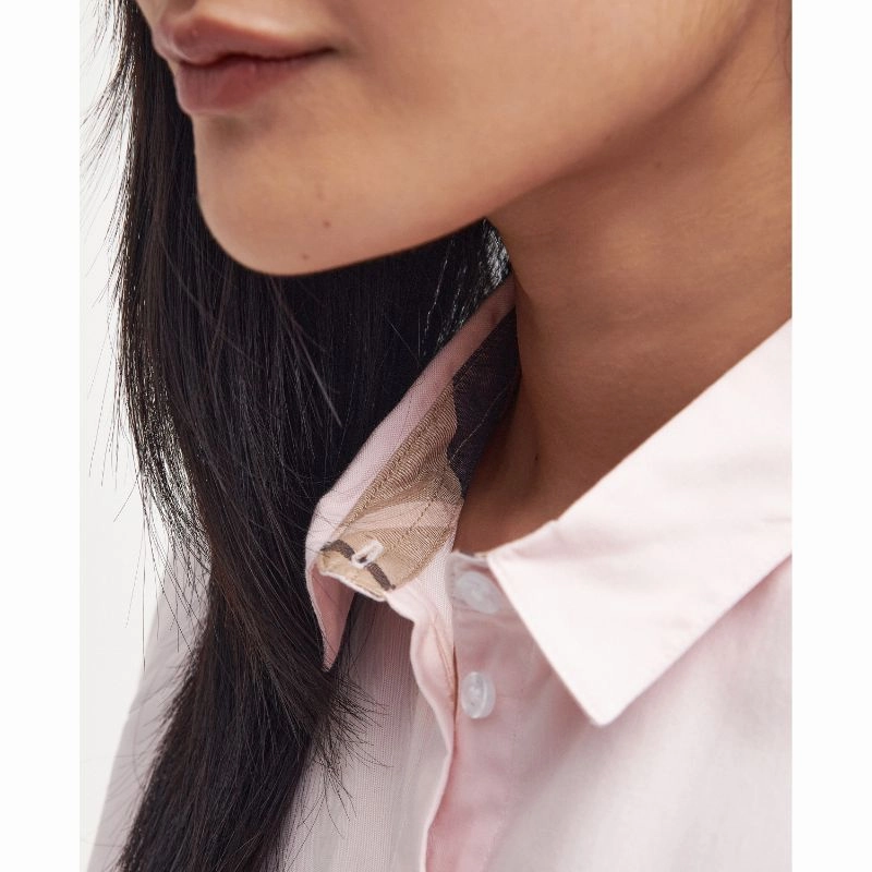 Todays Hot Pick Barbour Derwent Ladies Shirt - Pink/Primrose Hessian