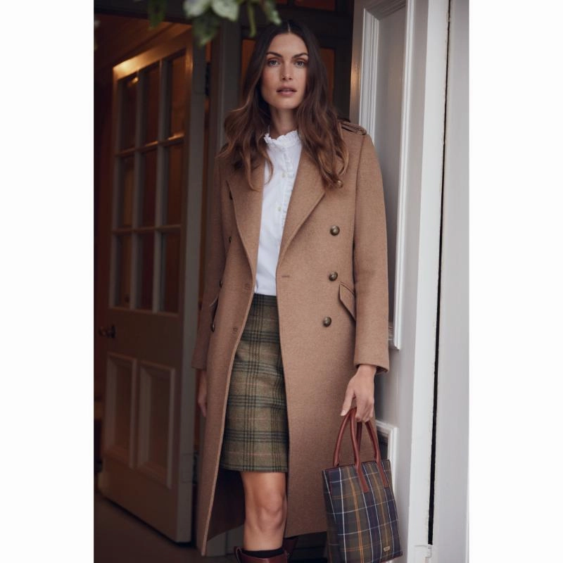 Barbour Derwent Ladies Shirt - White/Hessian Tartan Best Price Today Save Big Today