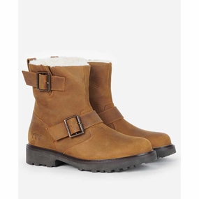 Barbour Derwent Waterproof Ladies Boots - Honey Hot Savings Alert