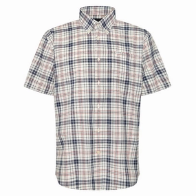 Barbour Drafthill Regular Fit Mens Shirt - Navy Sweet Deal Today