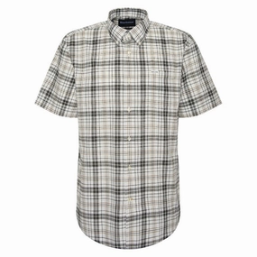 Weekend Sale Special Grab It Fast Barbour Drafthill Regular Fit Mens Shirt - Olive