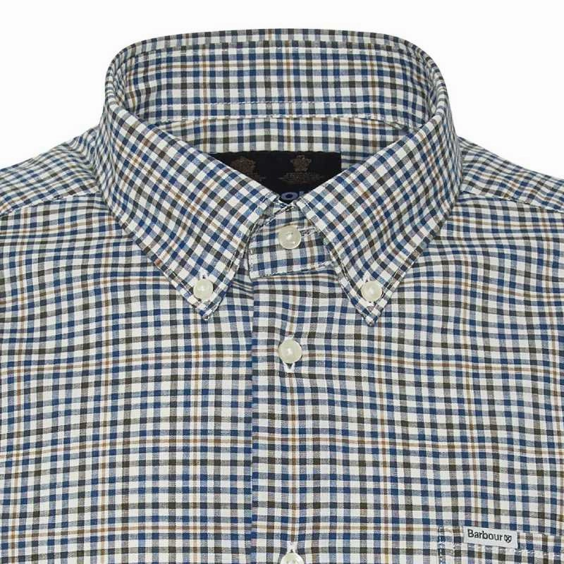 New Arrival Discount Hot Deal Alert Barbour Durand Regular Fit Mens Shirt - Olive