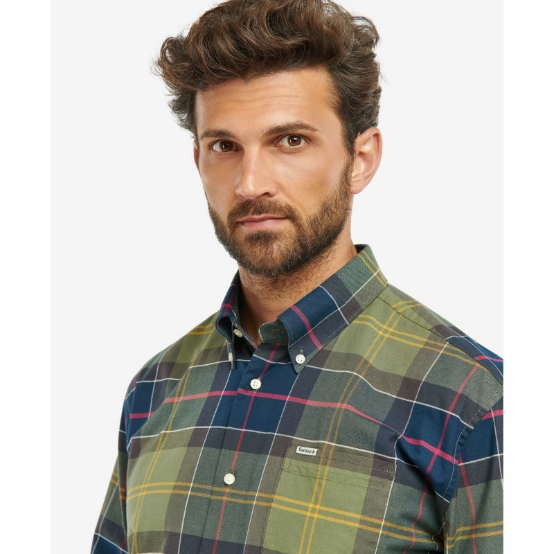 Barbour Eden Regular Fit Mens Shirt - Classic Tartan Hot Sale Alert