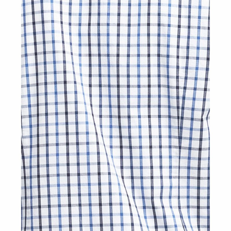 Barbour Eldon Tailored Fit Mens Shirt - Indigo Exclusive Deal Inside Dont Wait Save Today