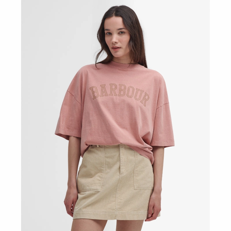 Shop the Best Deals Barbour Elisha Ladies T-Shirt - Mahogany Rose