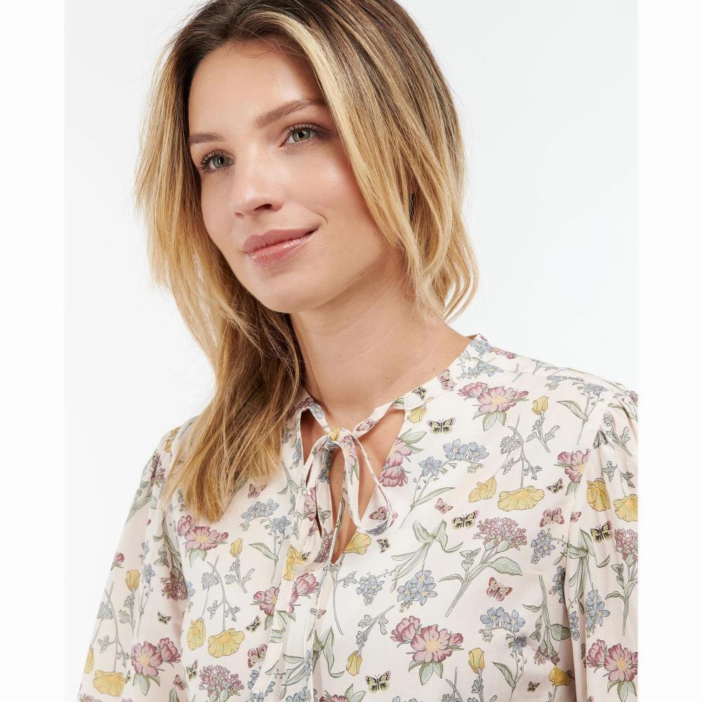 Barbour Esme Ladies Blouse - Multi Mega Online Discount