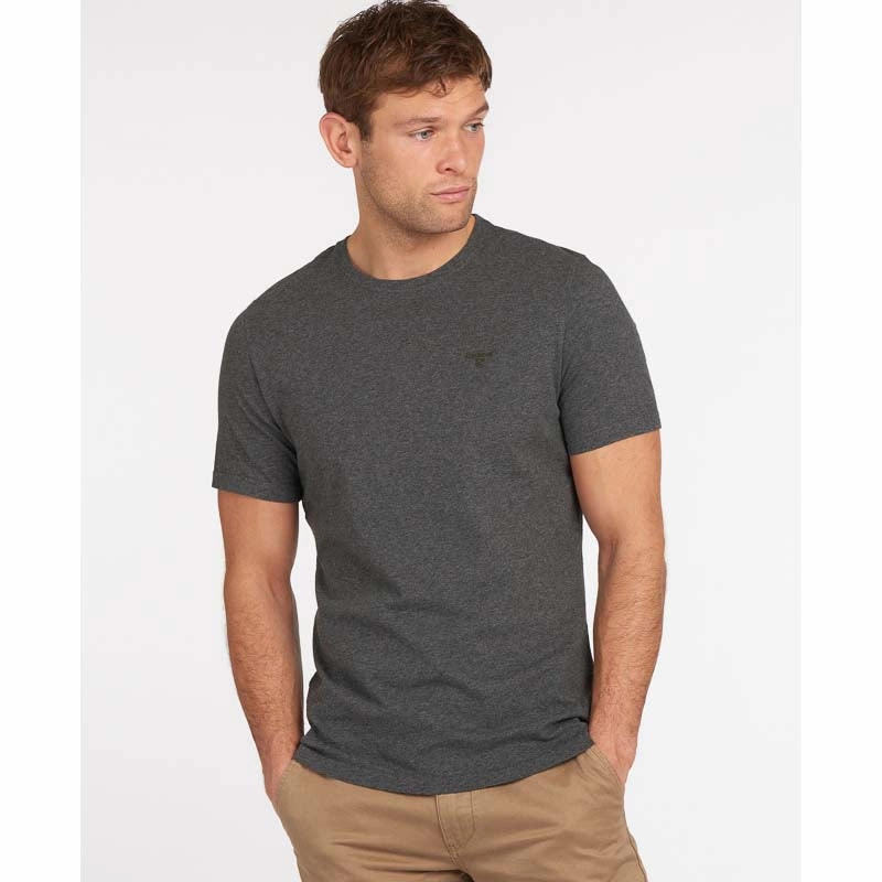 Grab Your Hot Pick Best Deal Today Barbour Essential Sports Mens T-Shirt - Slate Marl