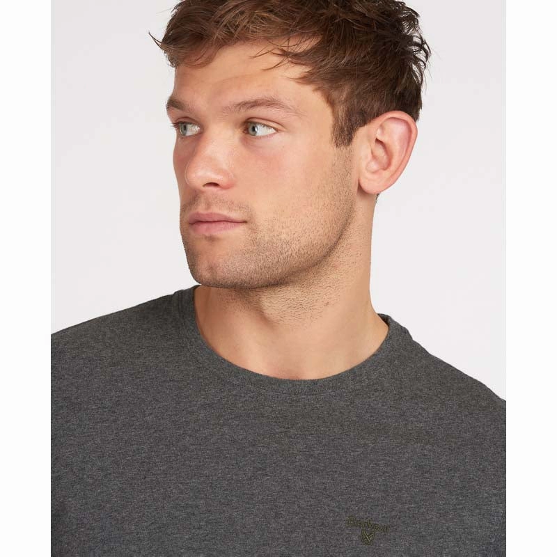 Biggest Savings Now Barbour Essential Sports Mens T-Shirt - Slate Marl