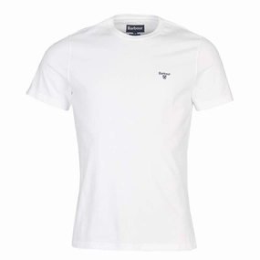Limited Stock Hot Deal Hot Offer Inside Barbour Essential Sports Mens T-Shirt - White