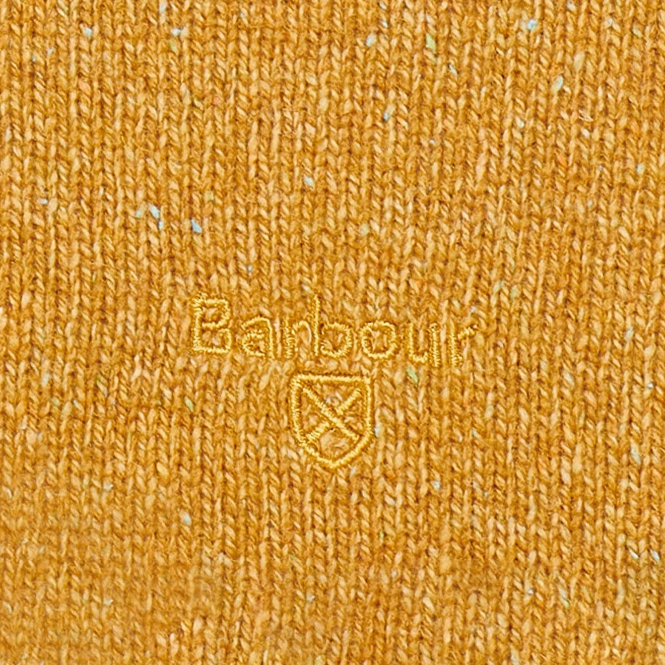 Barbour Essential Tisbury Crew Neck Sweater Copper Big Price Drop