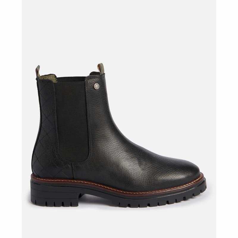 Barbour Evie Ladies Chelsea Boot - Black Special Price Today Perfect Gift Sale