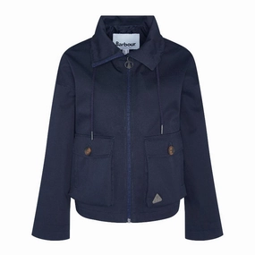 Barbour Fairbourne Showerproof Ladies Jacket - Dark Navy Online Exclusive Steal Big Savings Today
