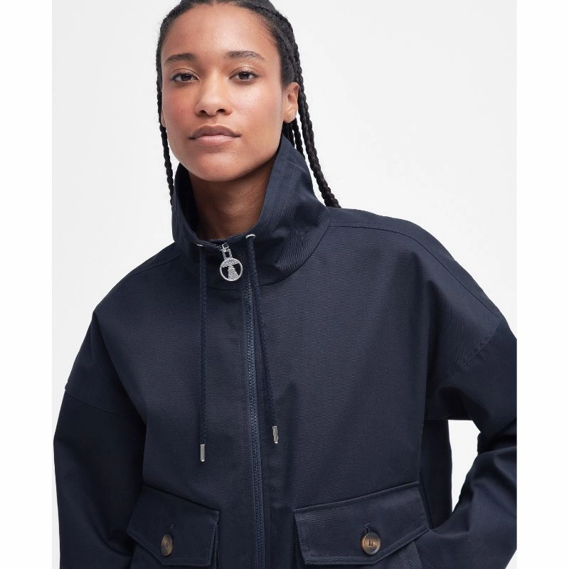 Barbour Fairbourne Showerproof Ladies Jacket - Dark Navy Hot Picks Today Todays Hot Pick