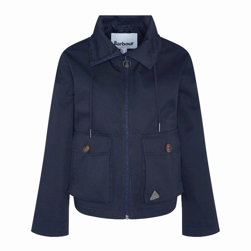 Barbour Fairbourne Showerproof Ladies Jacket - Dark Navy Online Exclusive Steal Big Savings Today
