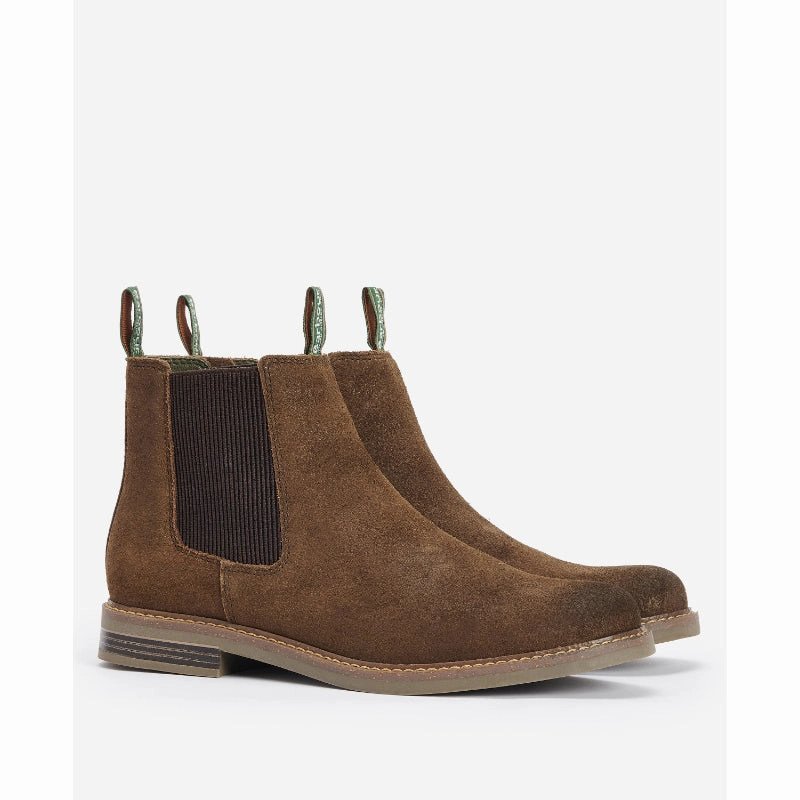 Barbour Farsley Mens Chelsea Boot - Khaki Daily Special Offer Flash Sale Now