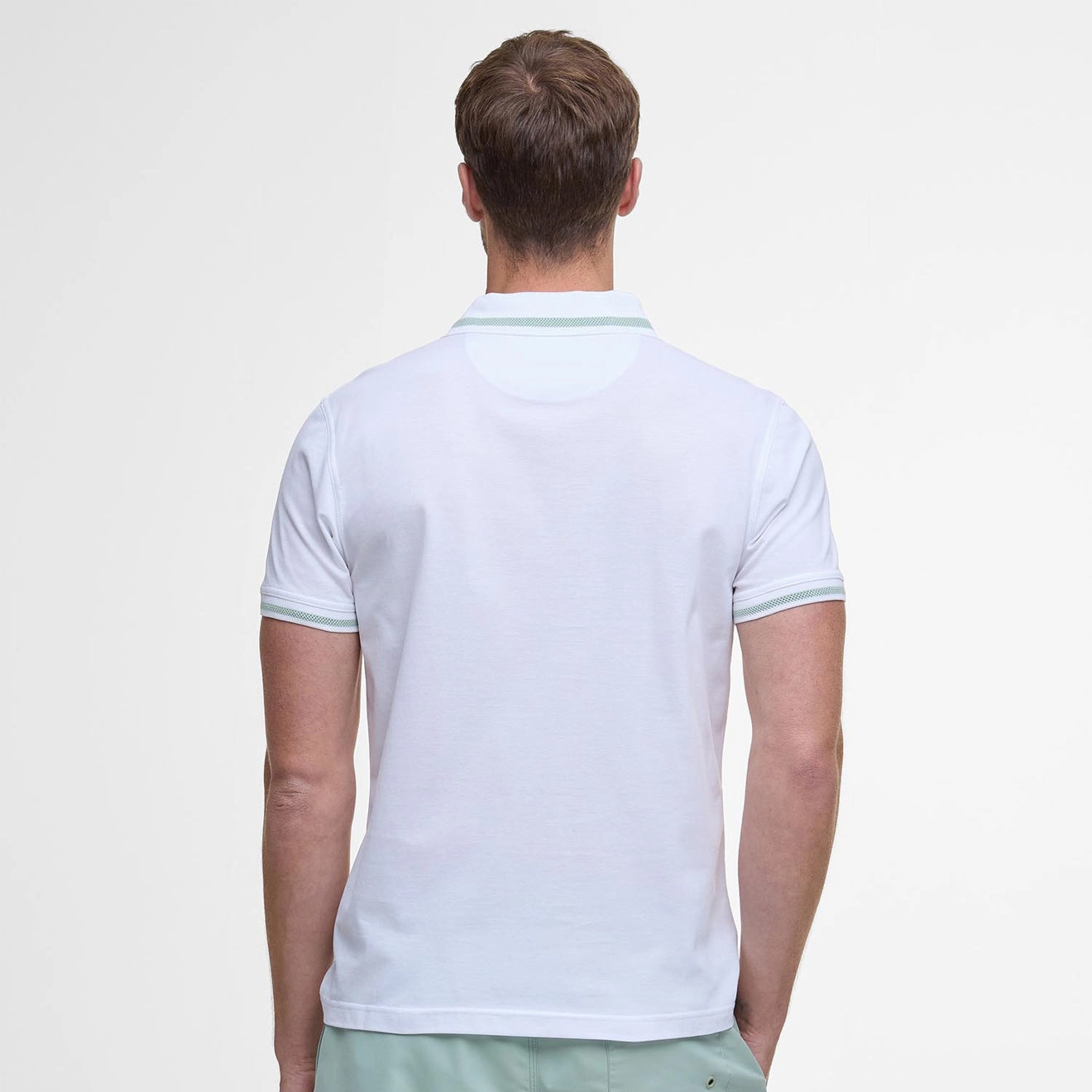 Dont Miss These Savings Barbour Ferrybridge Lightweight Polo Shirt White