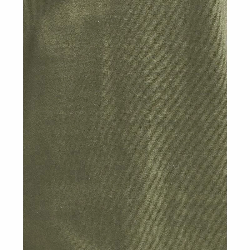 Hot Discount Deal Barbour Field Dog Graphic Mens T-Shirt - Mid Olive