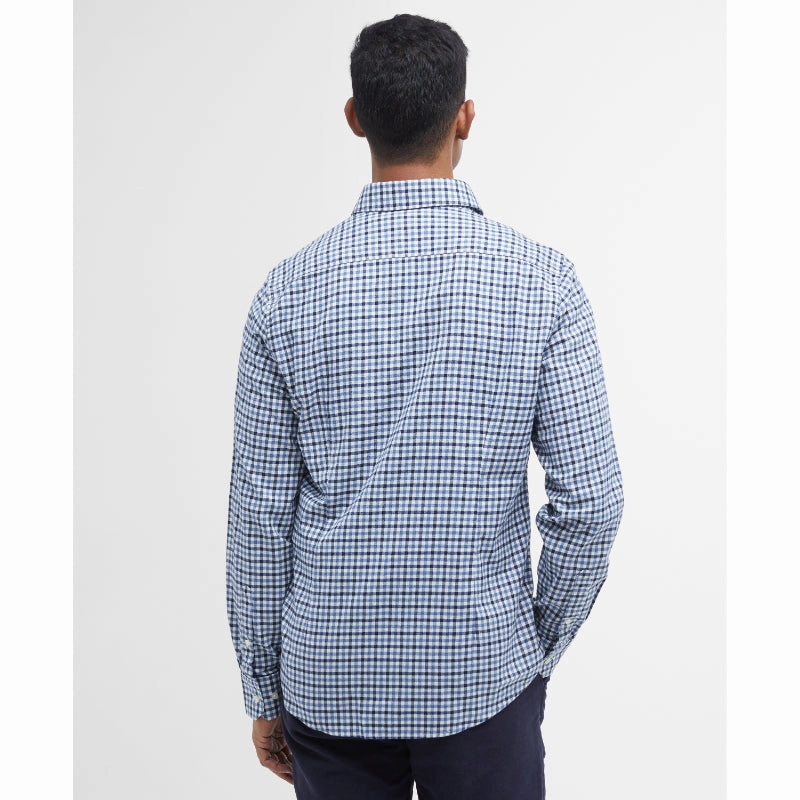 Big Clearance Event Barbour Finkle Mens Tailored Shirt - Navy