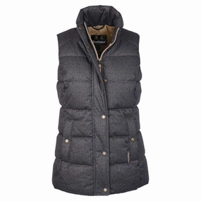Hot Clearance Now Barbour Foxglove Ladies Baffle Gilet - Hessian