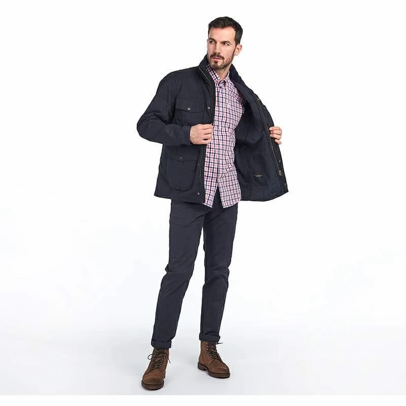 Barbour Gingham 15 Regular Fit Mens Shirt - Pink Trending Now Discount Exclusive Online Offer