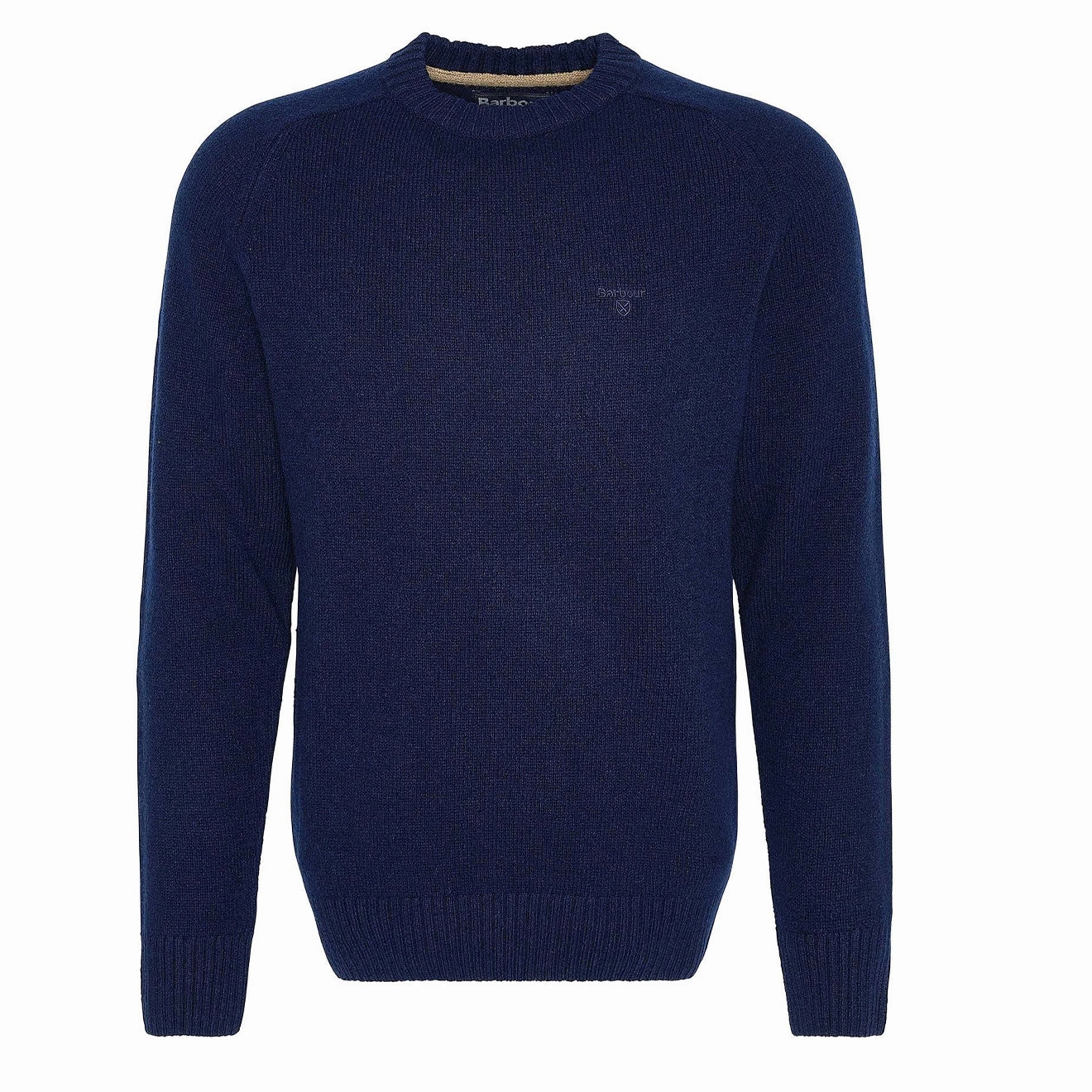 Barbour Grangetown Merino Crew Neck Sweater Navy Special Price Offer MustHave Gift Ideas