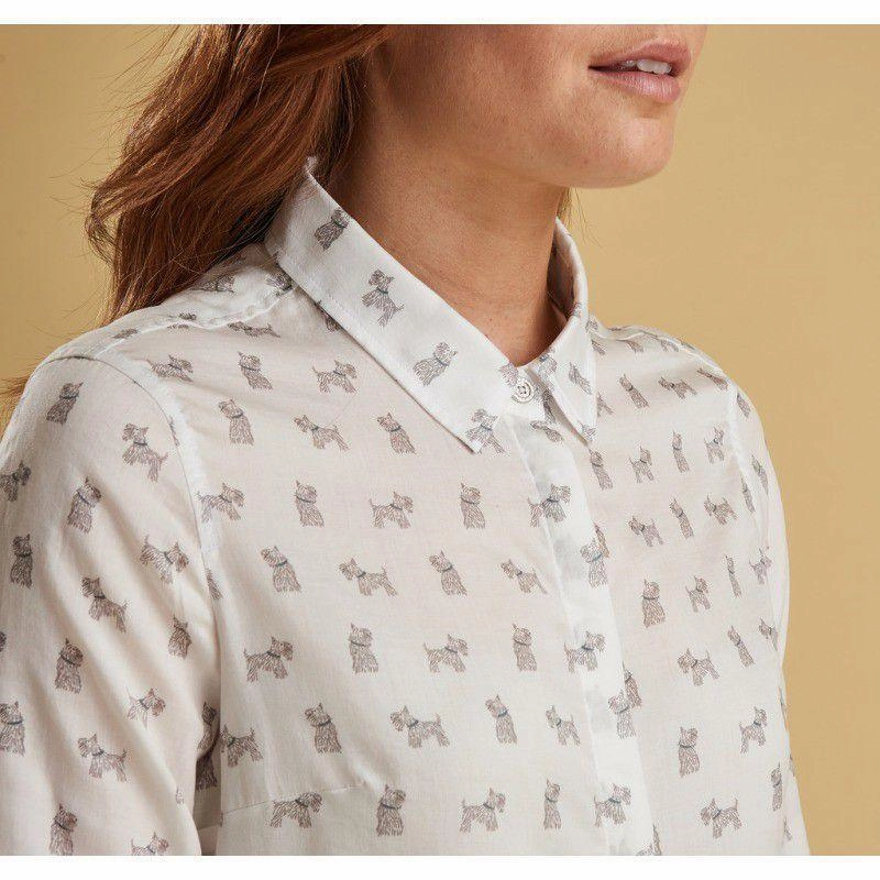Hot Pick Online Barbour Greyfriars Ladies Shirt - White