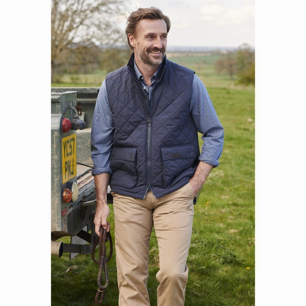 MustHave Steals Barbour Grove Performance Mens Shirt - Navy
