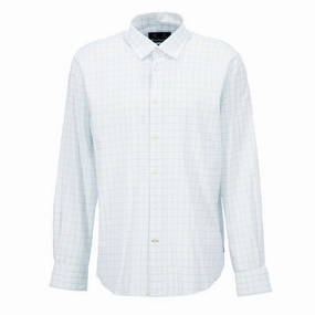 EndofWeek Deals Barbour Hanstead Mens Country Active Regular Fit Shirt - Sky