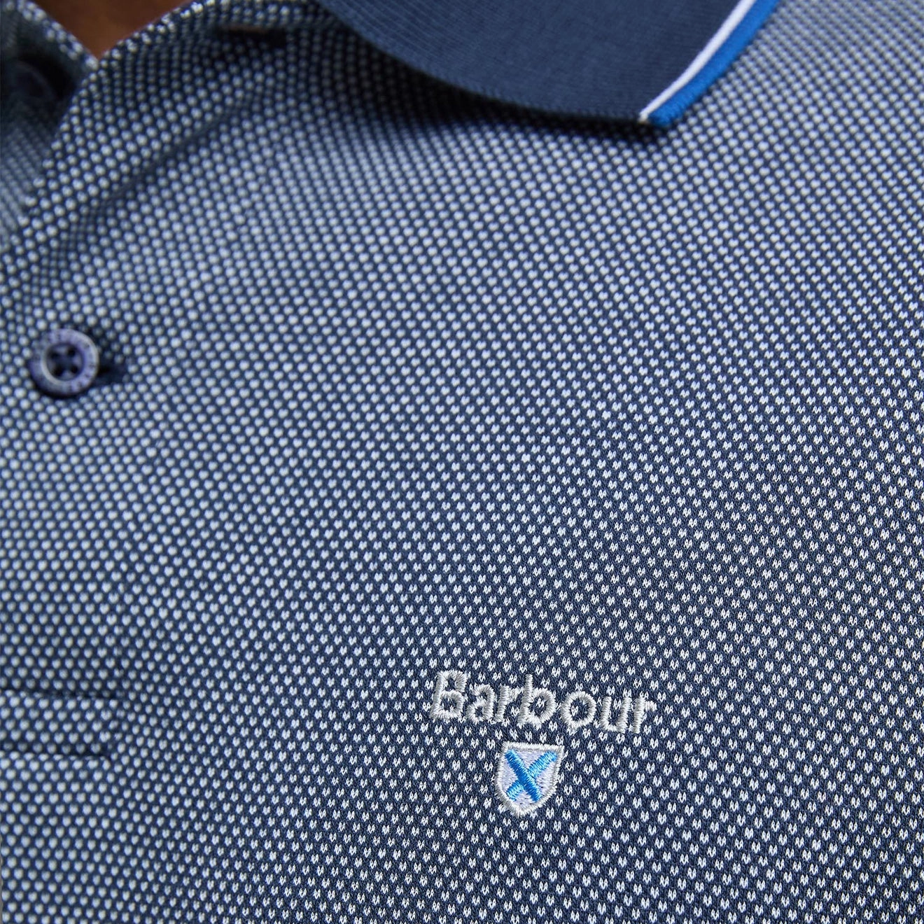 Barbour Hanswell Tailored Polo Shirt Navy Dont Miss This Deal Limited Stock Deals