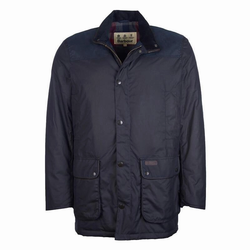 Grab Todays Deal Trending Now Offer Barbour Hartlington Mens Wax Jacket - Navy