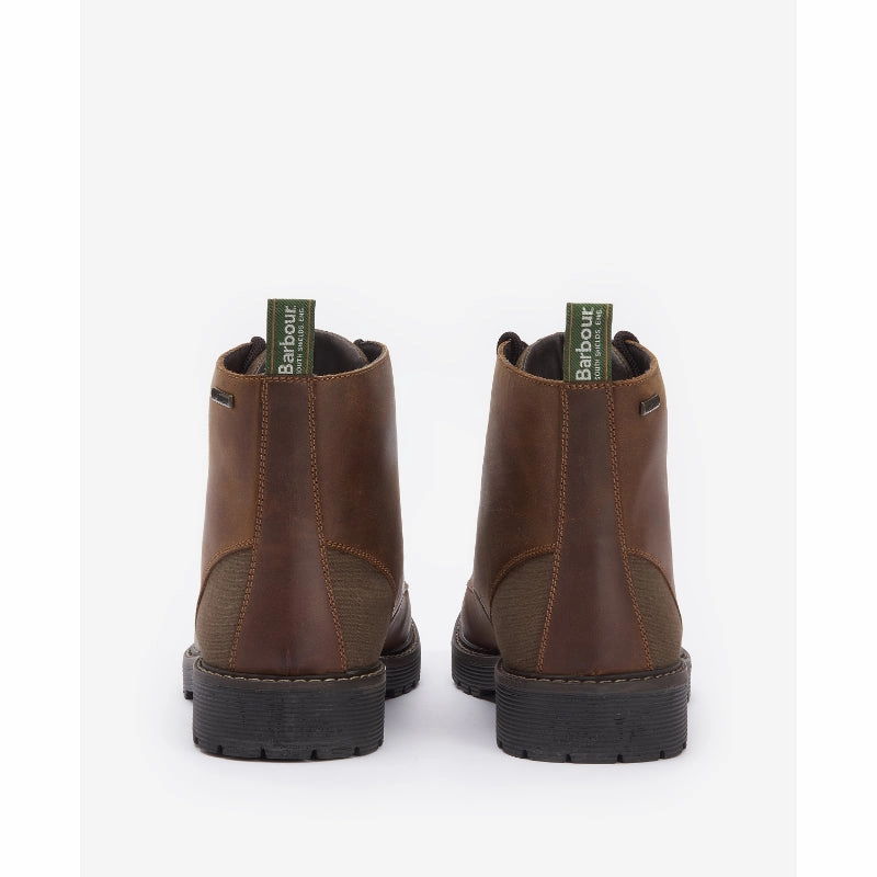 Exclusive Online Offer Mega Savings Now Barbour Harvey Mens Derby Boot - Teak