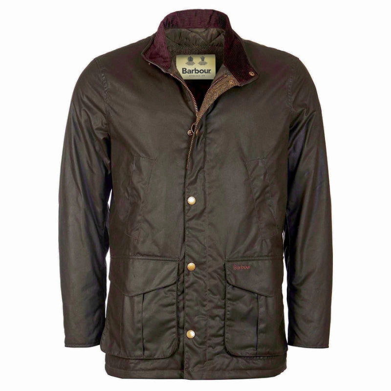 Today Only Offer Limited Stock Offer Barbour Hereford Mens Wax Jacket - Olive