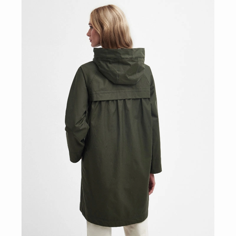 Grab Your Savings Weekend Flash Offer Barbour Heron Ladies Waterproof Jacket - Olive