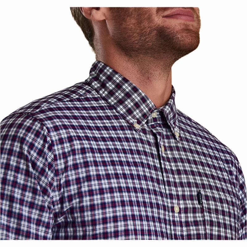 Hot Offer Ending Soon Exclusive Deal Inside Barbour Highland 1 Tailored Fit Mens Shirt - White