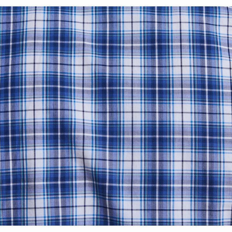Barbour Highland 3 Tailored Fit Mens Shirt - Mid Blue Today Only Discount Alert