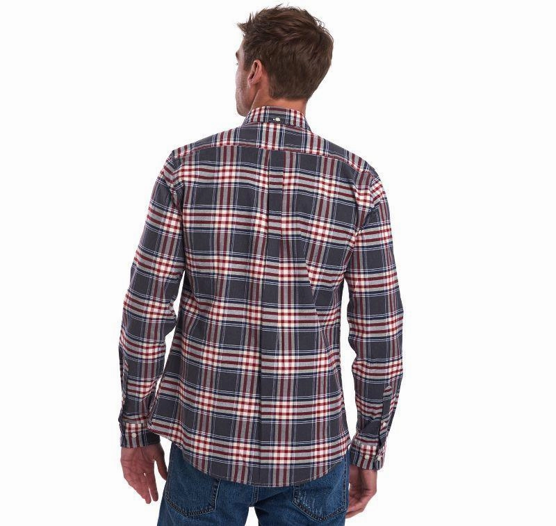 Barbour Highland Check 11 Tailored Mens Shirt - Grey Marl Dont Miss Todays Deal Today Only Offer