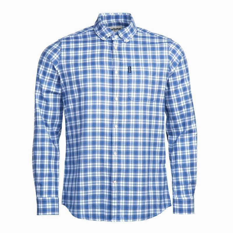 Instant Savings Inside Barbour Highland Check 35 Mens Tailored Shirt - White