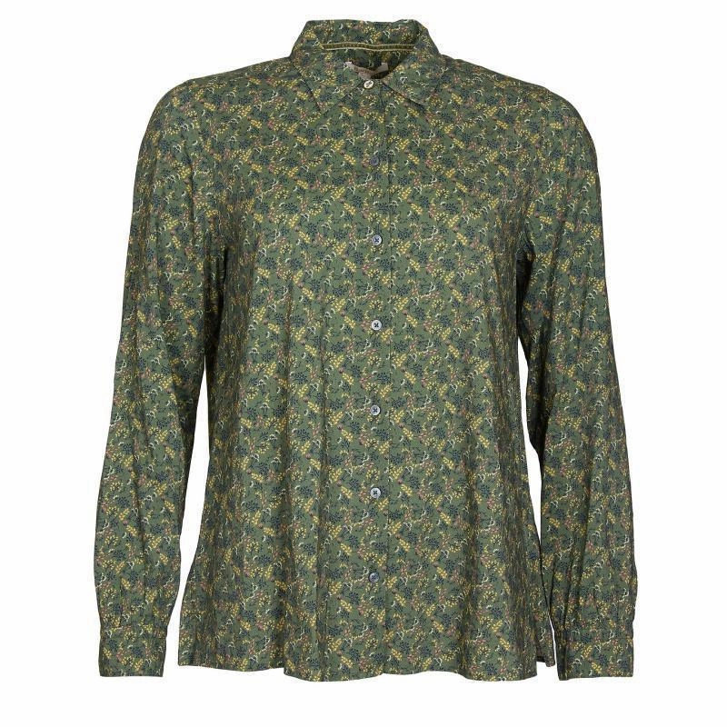 Barbour Hindscarth Ladies Shirt - Sage Print Today Only Offer