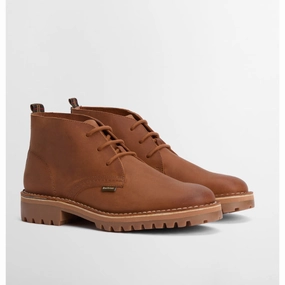 Barbour Hobart Mens Chukka Boot - Cognac Exclusive Hot Pick