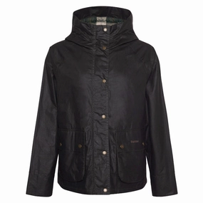 Barbour Hollies Ladies Wax Jacket - Rustic/Ancient Tartan Todays Mega Savings