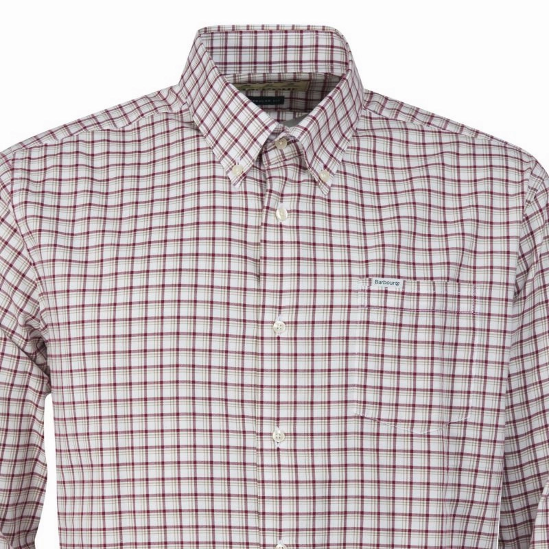 Last Chance Offer Exclusive Savings Event Barbour Hollow Mens Shirt - Red