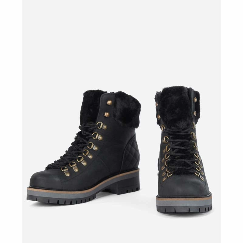Best Price Today Special Deal Frenzy Barbour Holly Ladies Boots - Black
