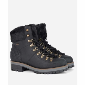 Barbour Holly Ladies Boots - Black Sweet Deal Today